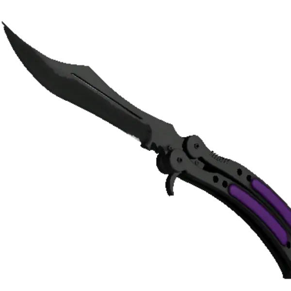 ★ StatTrak™ Butterfly Knife | Ultraviolet (Minimal Wear)