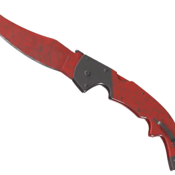 ★ StatTrak™ Falchion Knife | Crimson Web (Minimal Wear)