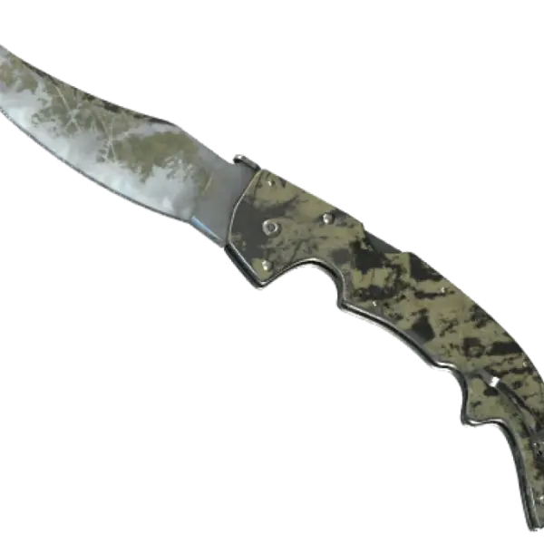 ★ StatTrak™ Falchion Knife | Safari Mesh (Battle-Scarred)