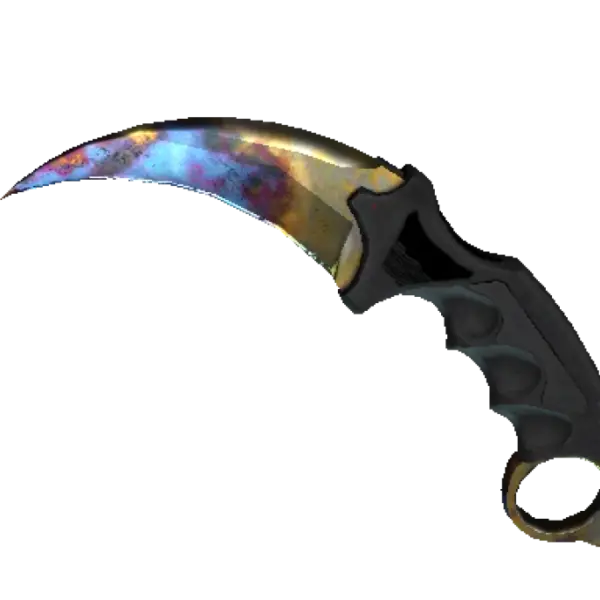 ★ StatTrak™ Karambit | Case Hardened (Well-Worn)