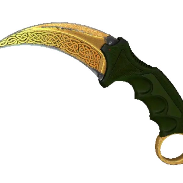 ★ StatTrak™ Karambit | Lore (Well-Worn)
