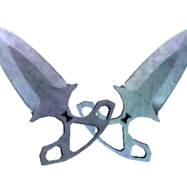 ★ StatTrak™ Shadow Daggers | Blue Steel (Field-Tested)