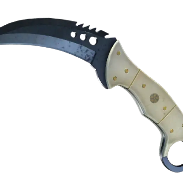★ StatTrak™ Talon Knife | Blue Steel (Battle-Scarred)