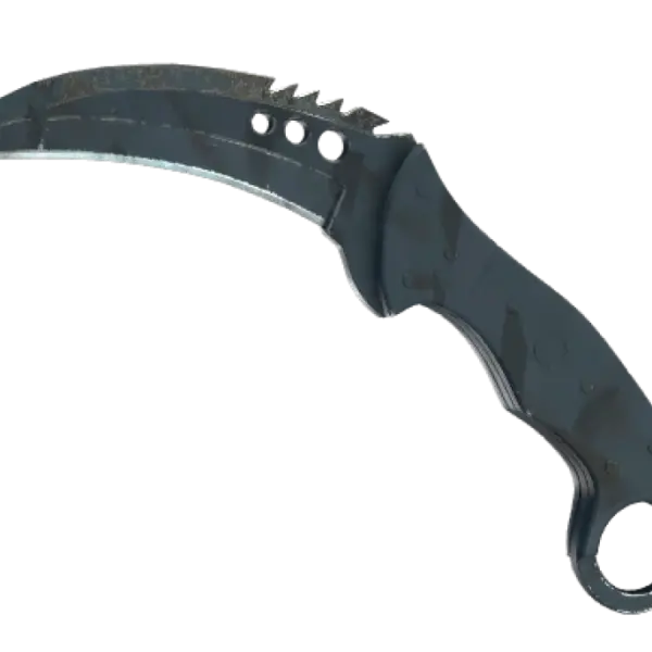 ★ StatTrak™ Talon Knife | Night Stripe (Well-Worn)