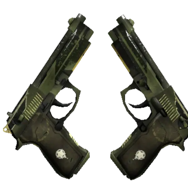 Dual Berettas | Retribution (Well-Worn)