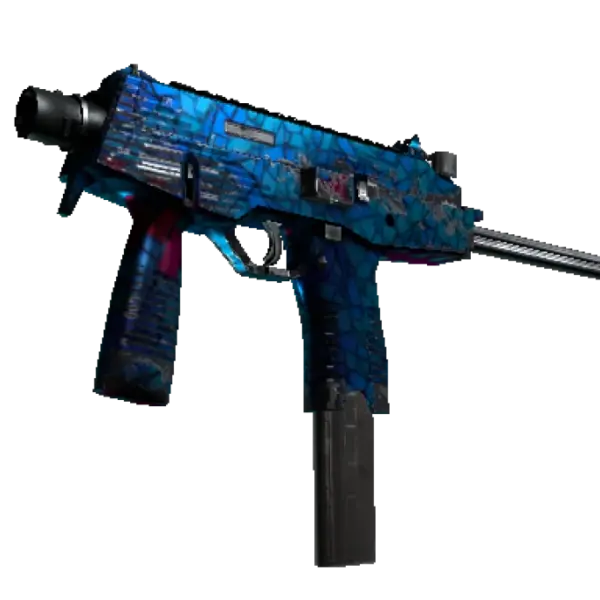 MP9 | Stained Glass (Well-Worn)