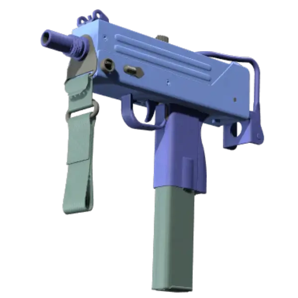 Souvenir MAC-10 | Indigo (Minimal Wear)