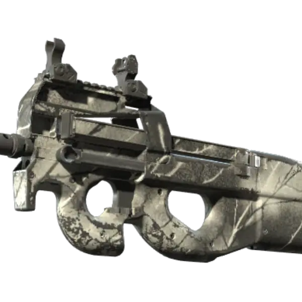 Souvenir P90 | Ash Wood (Well-Worn)