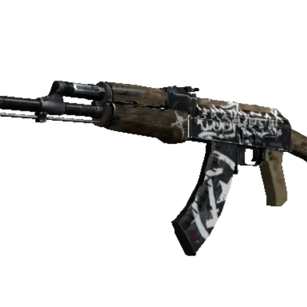 StatTrak™ AK-47 | Wasteland Rebel (Well-Worn)