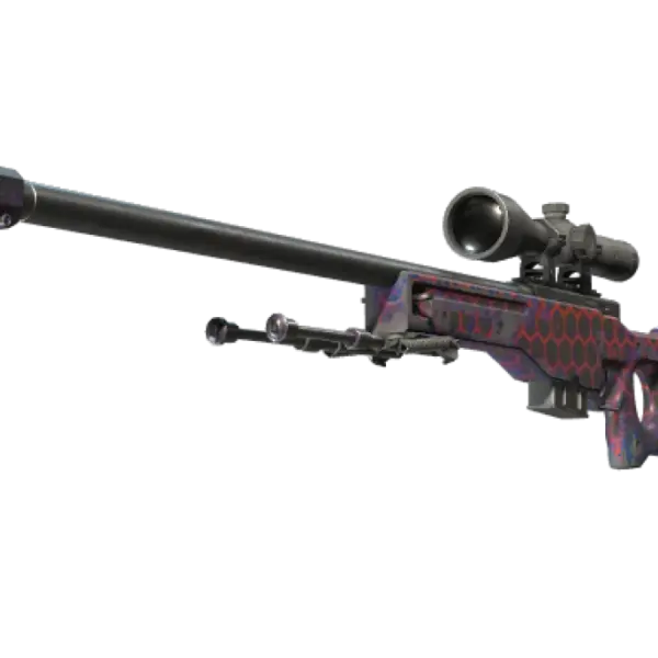 StatTrak™ AWP | Electric Hive (Well-Worn)