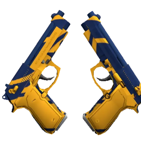 StatTrak™ Dual Berettas | Marina (Factory New)