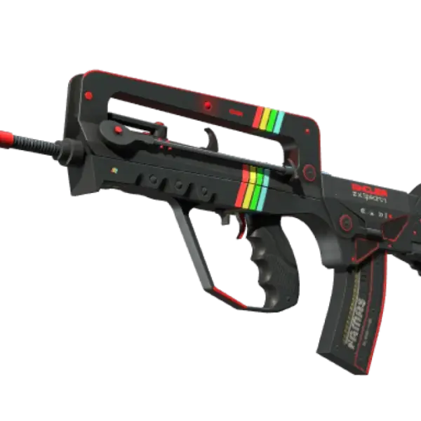 StatTrak™ FAMAS | ZX Spectron (Well-Worn)