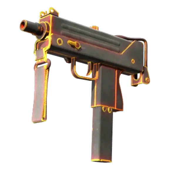 StatTrak™ MAC-10 | Heat (Well-Worn)