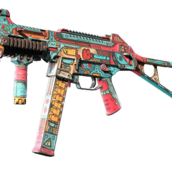 StatTrak™ UMP-45 | K.O. Factory (Well-Worn)