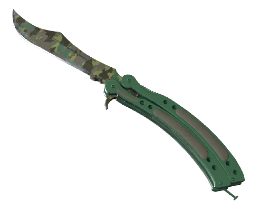 ★ Butterfly Knife | Boreal Forest (Well-Worn) - Image 1