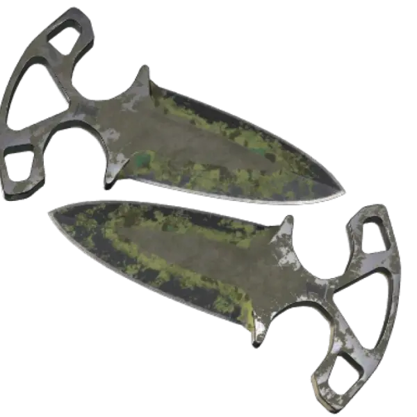 ★ Shadow Daggers | Boreal Forest (Battle-Scarred)