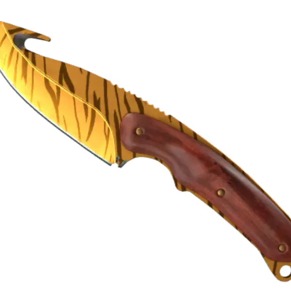 ★ StatTrak™ Gut Knife | Tiger Tooth (Minimal Wear)