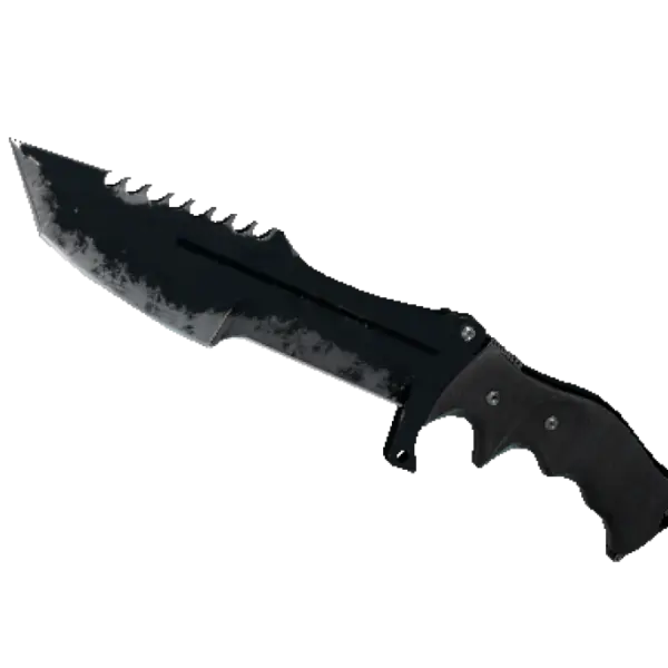★ StatTrak™ Huntsman Knife | Night (Battle-Scarred)