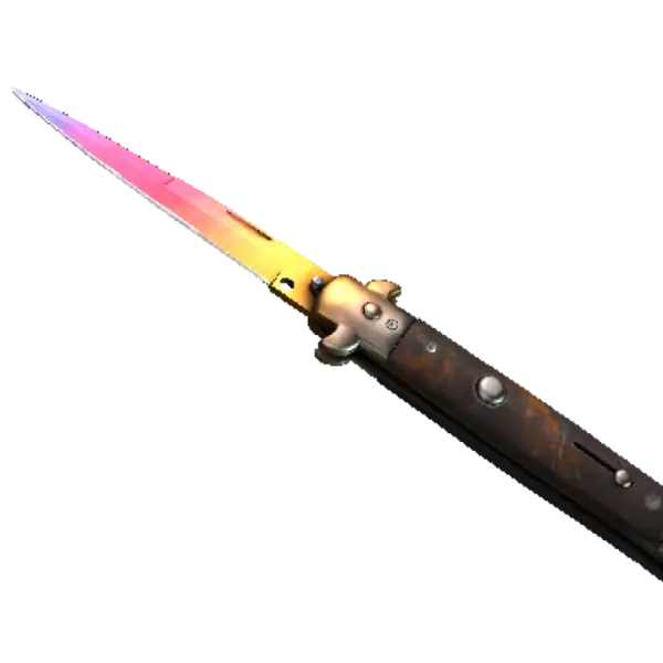 ★ StatTrak™ Stiletto Knife | Fade (Minimal Wear)
