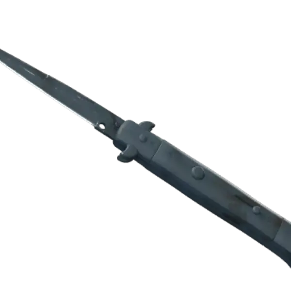 ★ Stiletto Knife | Night Stripe (Well-Worn)