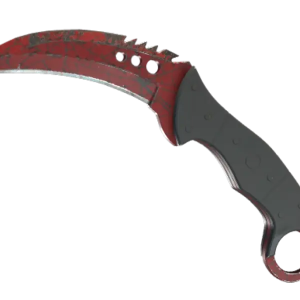 ★ Talon Knife | Crimson Web (Well-Worn)