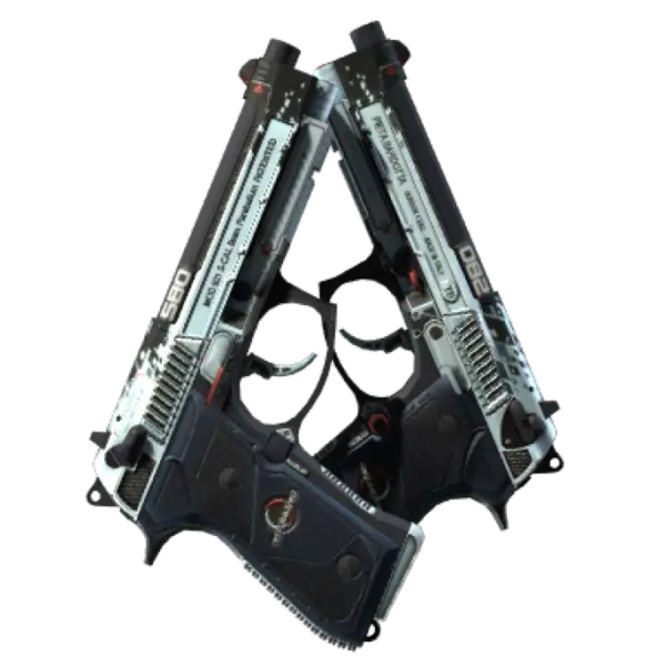 Dual Berettas | Dezastre (Minimal Wear)