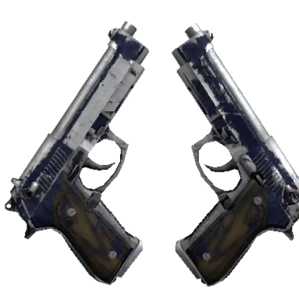 Dual Berettas | Moon in Libra (Battle-Scarred)