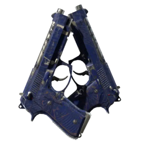 Dual Berettas | Moon in Libra (Well-Worn)