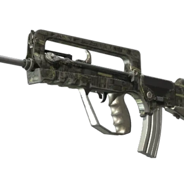 FAMAS | Faulty Wiring (Battle-Scarred)