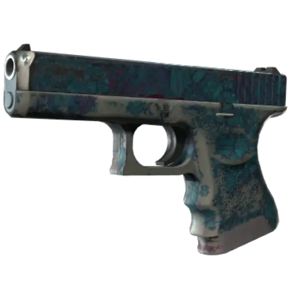 Glock-18 | Synth Leaf (Battle-Scarred)