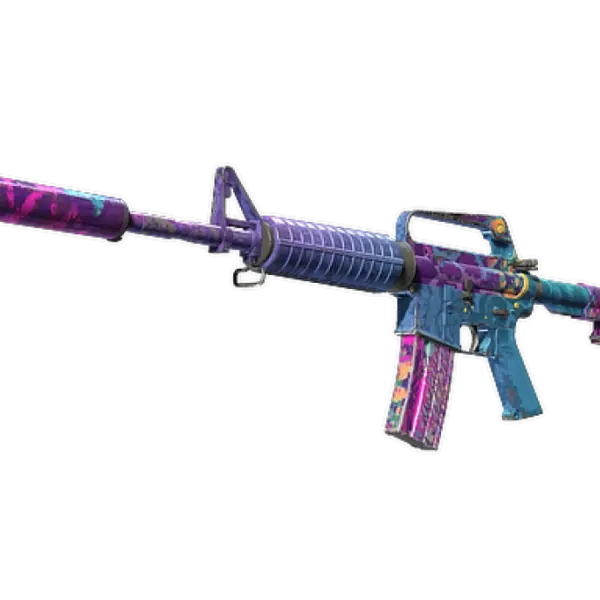 M4A1-S | Party Animal (Well-Worn)