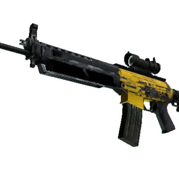 SG 553 | Bulldozer (Battle-Scarred)