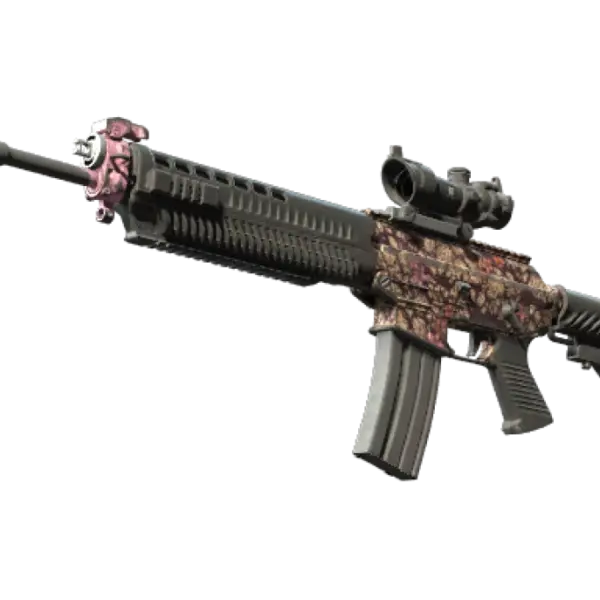 SG 553 | Desert Blossom (Battle-Scarred)