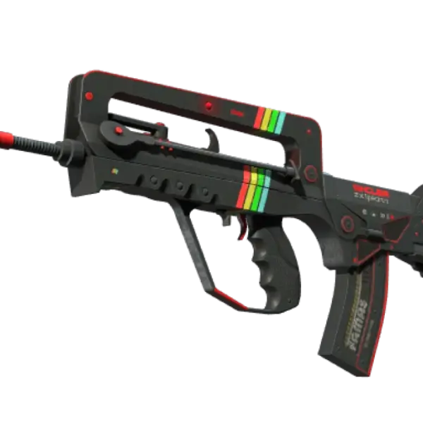 StatTrak™ FAMAS | ZX Spectron (Battle-Scarred)