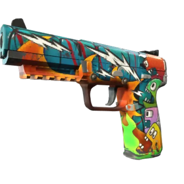 StatTrak™ Five-SeveN | Angry Mob (Well-Worn)