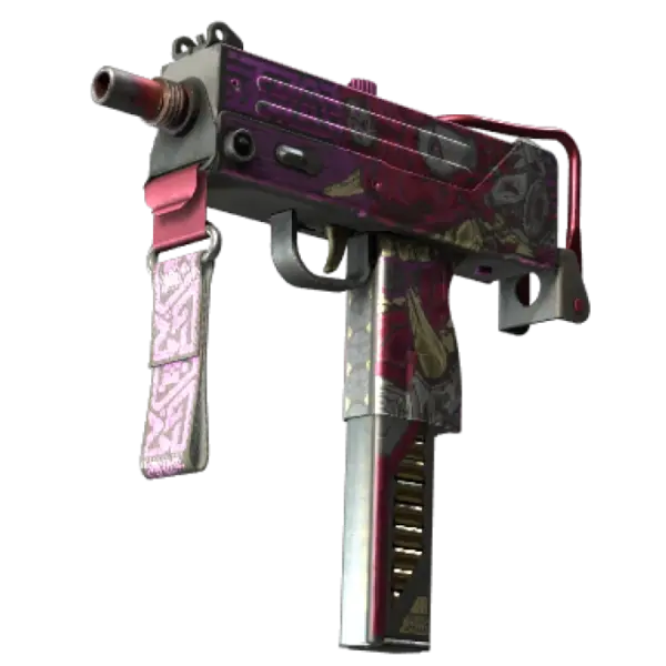 StatTrak™ MAC-10 | Saibā Oni (Well-Worn)