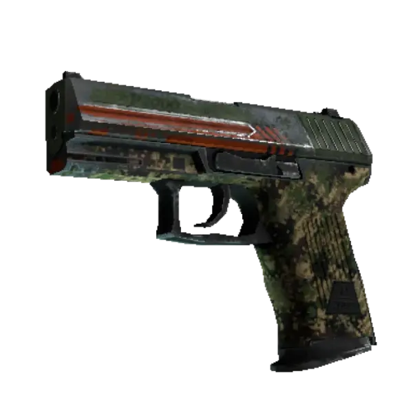 StatTrak™ P2000 | Woodsman (Battle-Scarred)
