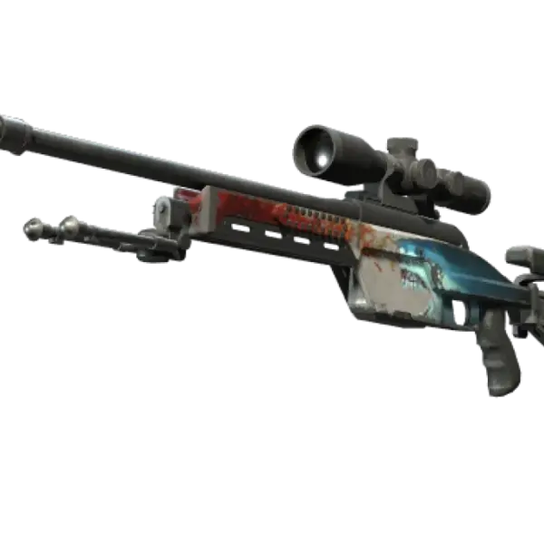 StatTrak™ SSG 08 | Blood in the Water (Field-Tested)