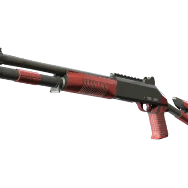 XM1014 | Red Leather (Minimal Wear)