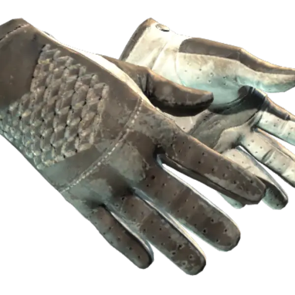 ★ Driver Gloves | Black Tie (Battle-Scarred)