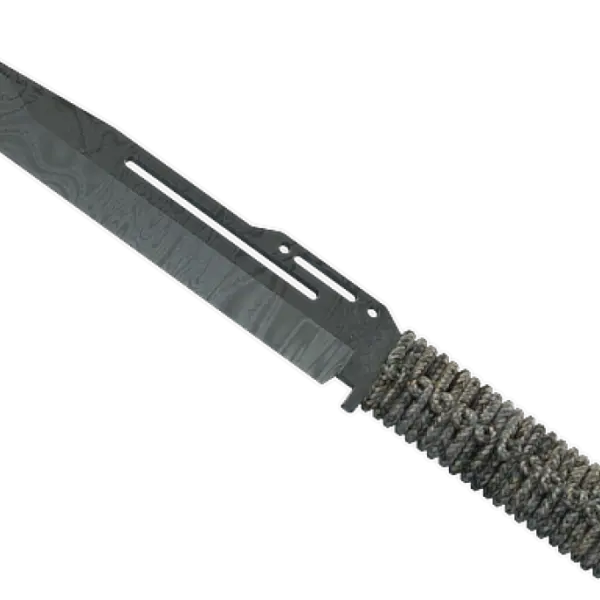 ★ Paracord Knife | Damascus Steel (Battle-Scarred)