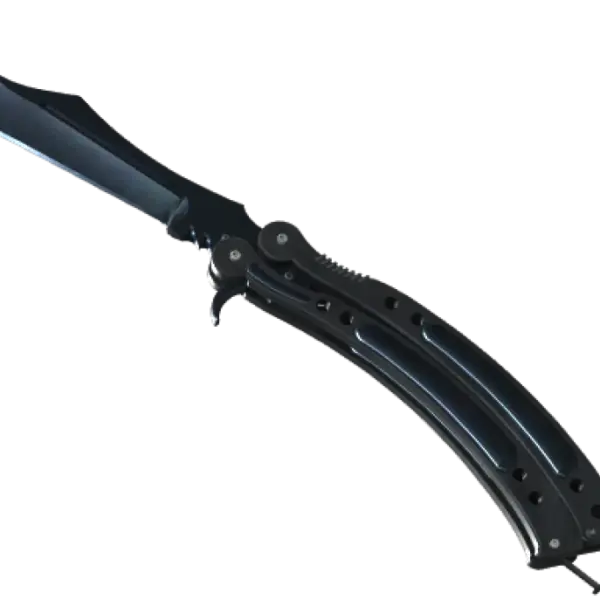 ★ StatTrak™ Butterfly Knife | Blue Steel (Minimal Wear)