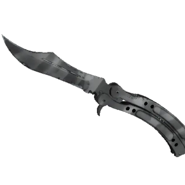 ★ StatTrak™ Butterfly Knife | Urban Masked (Well-Worn)