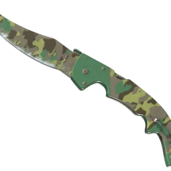 ★ StatTrak™ Falchion Knife | Boreal Forest (Well-Worn)