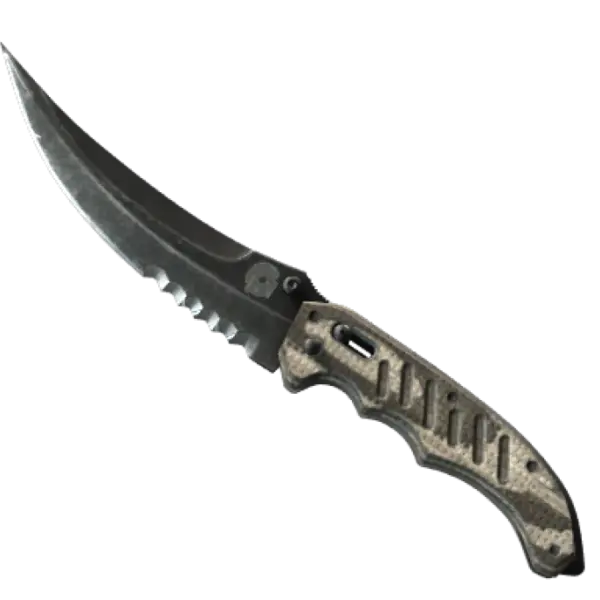 ★ StatTrak™ Flip Knife | Black Laminate (Minimal Wear)