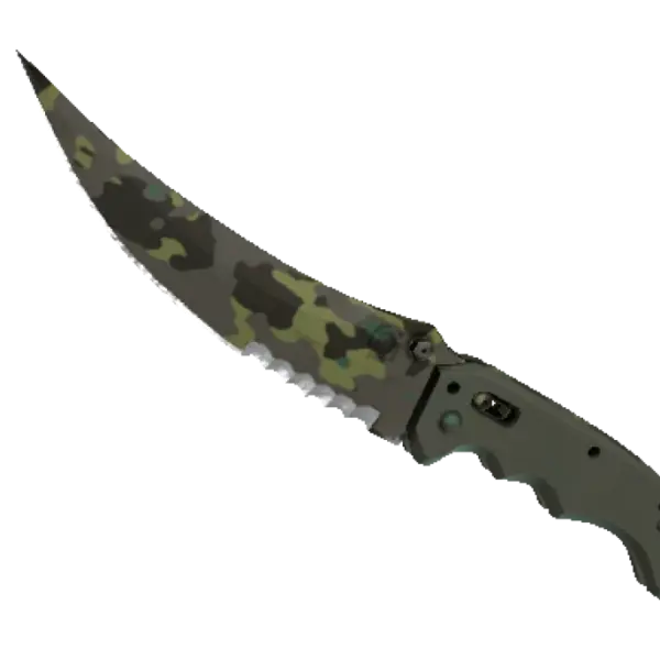 ★ StatTrak™ Flip Knife | Boreal Forest (Minimal Wear)