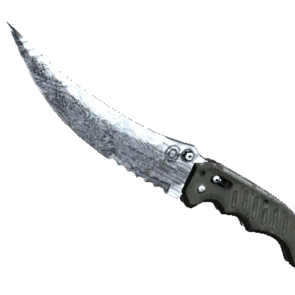 ★ StatTrak™ Flip Knife | Damascus Steel (Well-Worn)