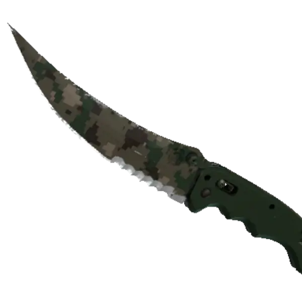 ★ StatTrak™ Flip Knife | Forest DDPAT (Well-Worn)