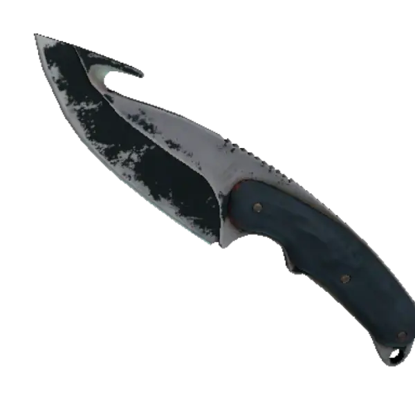 ★ StatTrak™ Gut Knife | Night (Battle-Scarred)