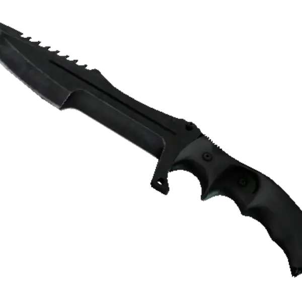 ★ StatTrak™ Huntsman Knife | Black Laminate (Minimal Wear)